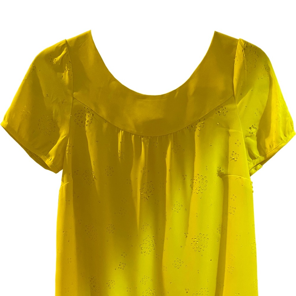Anthropologie Short Sleeved Cutout Top, XS/2